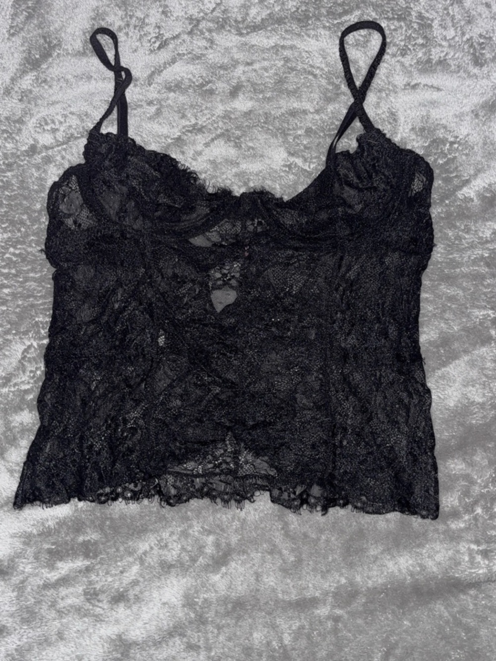 Black Lace Camisole Tank Top - Women Intimates